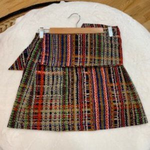 CAbi 5416 Sarong Skort Women's 2 Multicolor Wrap